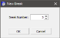 Break Number Dialog